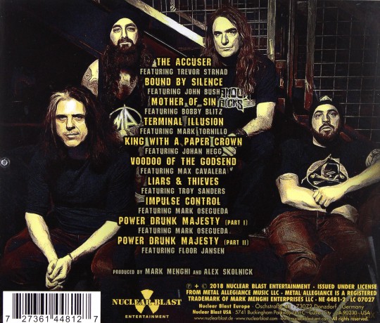 Metal Allegiance: Volume II: Power Drunk Majesty [CD]