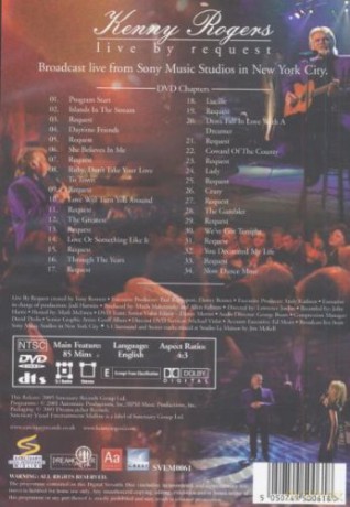Rogers Kenny: Live By Request [DVD]