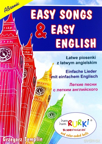 Easy songs & easy English - Łatwe piosenki z łatwym angielskim [KSIĄŻKA]