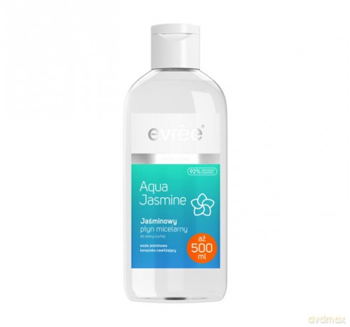 Evree Aqua Jasmine Płyn micelarny jaśminowy - cera sucha 500 ml
