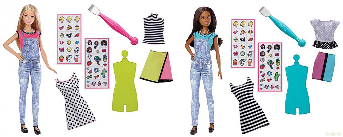 Barbie Zrób to sama: Modne naklejki