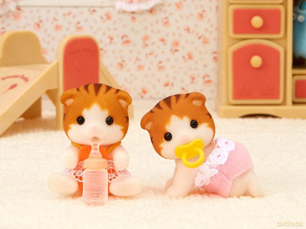 Sylvanian Families Bliźniaki kotków klonowych