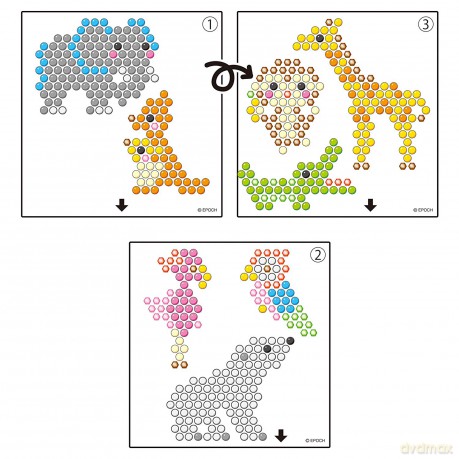 Aquabeads Zestaw zwierzątek z zoo