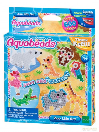 Aquabeads Zestaw zwierzątek z zoo