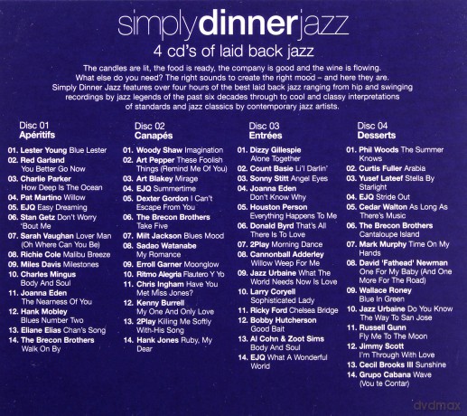 Simply Dinner Jazz [4CD]