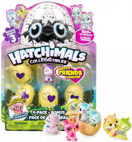 Hatchimals Zestaw 4 figurek w jajkach
