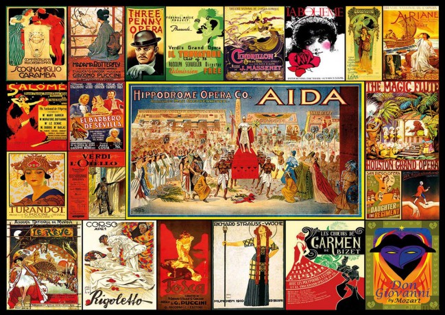 EDUCA Kolaż Oper [PUZZLE]