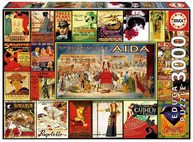 EDUCA Kolaż Oper [PUZZLE]