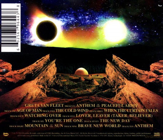 Greta Van Fleet: Anthem Of The Peaceful Army [CD]