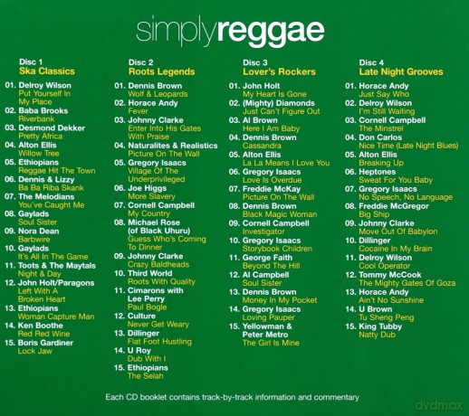 Simply Reggae [4CD]