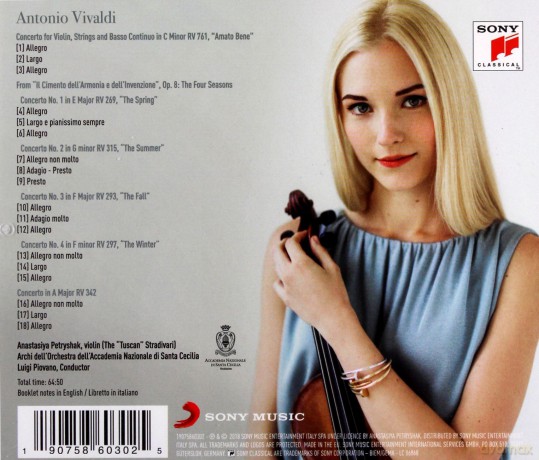 Anastasiya Petryshak: Amato Bene [CD]