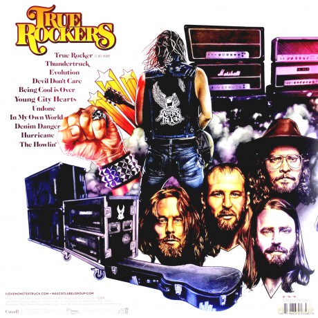 Monster Truck: True Rockers (Limited) (Orange) [Winyl]