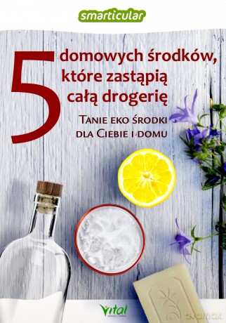 5 Domowych Środków Które Zastąpią Drogerię. Tanie Ekologiczne Środki Dla Ciebie i Domu - Smarticular.Net [KSIĄŻKA]