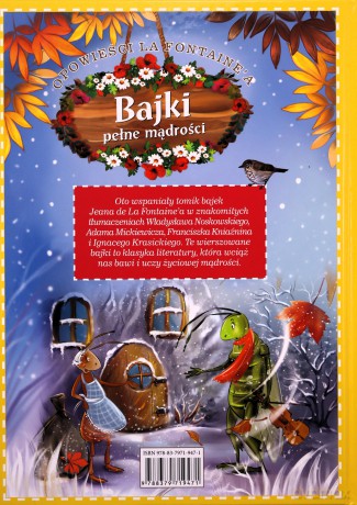 Bajki Pełne Mądrości Opowieści La Fontainea [KSIĄŻKA]