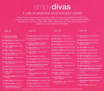 Various Artists: Simply Divas [4CD]