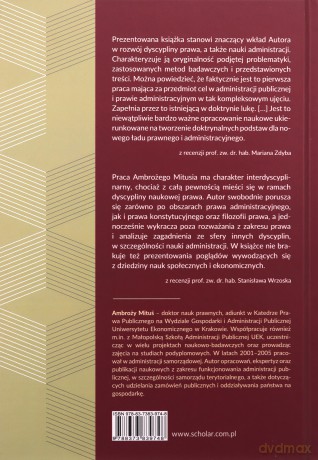 Cel w Administracji Publicznej i Prawie Administracyjnym Studium Teoretycznoprawne - Ambroży Mituś [KSIĄŻKA]