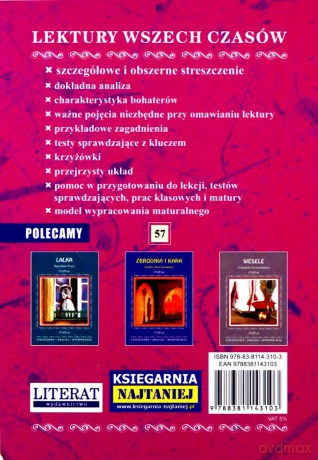 Chłopi (Tom 1) Władysława Stanisława Reymonta Streszczenie Analiza Interpretacja - Alina Łoboda [KSIĄŻKA]