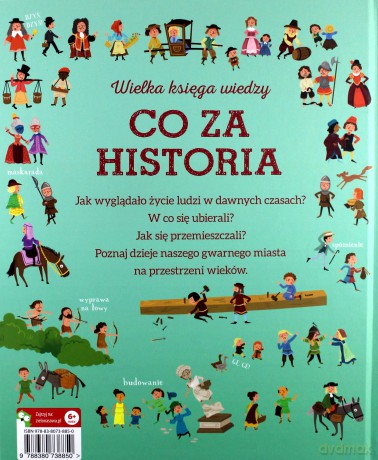 Co za Historia Wielka Księga Wiedzy - Laura Cowan, Sam Baer [KSIĄŻKA]