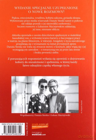 Danuta Stenka Flirtując z Życiem - Stenka Danuta [KSIĄŻKA]