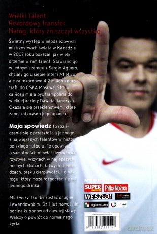 Dawid Janczyk Moja Spowiedź - Dawid Janczyk, Piotr Dobrowolski [KSIĄŻKA]