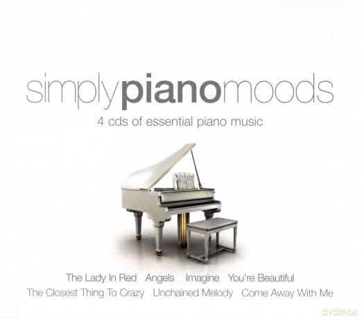 Various Artists: Simply Piano Moods [4CD]