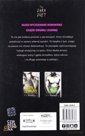 Dotyk Ciemności The Dark Duet (Tom 1) - C.J Roberts [KSIĄŻKA]