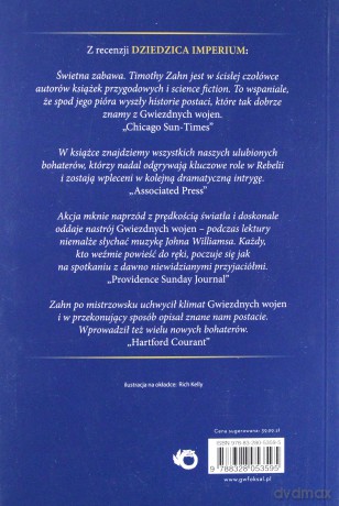Dziedzic Imperium Star Wars Legendy (Tom 1) (Gwiezdne Wojny) - Timothy Zahn [KSIĄŻKA]