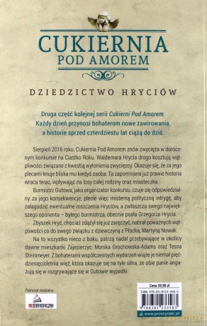 Dziedzictwo Hryciów Cukiernia Pod Amorem - Małgorzata Gutowska-Adamczyk [KSIĄŻKA]