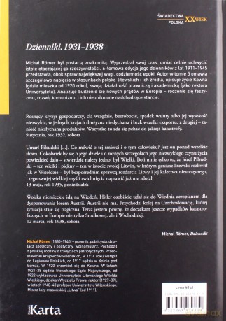 Dzienniki 1931-1938 (Tom 5) - Michał Romer [KSIĄŻKA]
