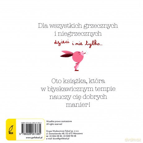 Elementarz Dobrych Manier [KSIĄŻKA]