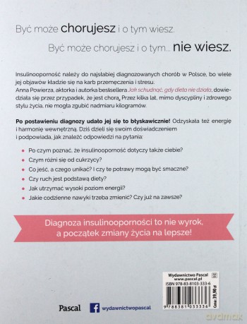 Insulinooporność i Co Dalej - Anna Powierza [KSIĄŻKA]