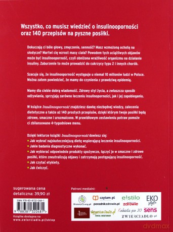 Insulinooporność Leczenie Dietą 140 Przepisów - Hanna Stolińska-Fiedorowicz [KSIĄŻKA]