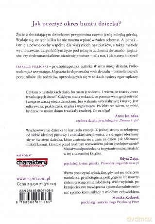 Już Się Nie Rozumiemy Jak Przetrwać Czas Trzaskających Drzwi Od 12 do 17 Roku Życia Dziecka - Isabelle Filliozat [KSIĄŻKA]
