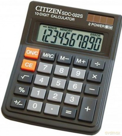 Kalkulator Biurowy Sdc-022sr Citizen 10 Cyfrowy