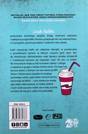 Leah Gubi Rytm - Becky Albertalli [KSIĄŻKA]