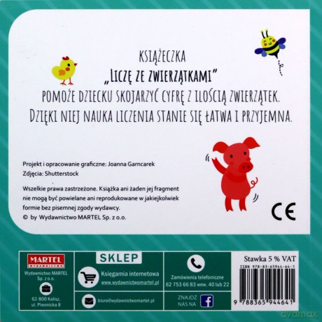 Liczę Ze Zwierzątkami [KSIĄŻKA]