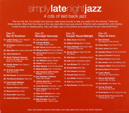 Simply Late Night Jazz [4CD]