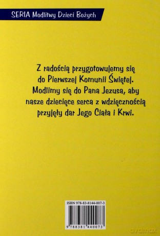Modlitwy na Pierwszą Komunię Świętą - Silvia Vecchini [KSIĄŻKA]