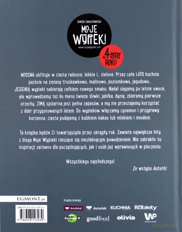 Moje Wypieki na Cztery Pory Roku - Dorota Świątkowska [KSIĄŻKA]