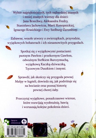 Najpiękniejsze Wiersze Polscy Poeci - Jan Brzechwa, Aleksander Fredro, Stanisław Jachowicz [KSIĄŻKA]