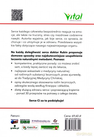 Naturalne Metody na Silne Serce Neurolog Radzi Jak Samodzielnie Bezpiecznie i Skutecznie Leczyć Choroby Serce Nadciśnienie i Miażdżycę - Franziska Rubin [KSIĄŻKA]