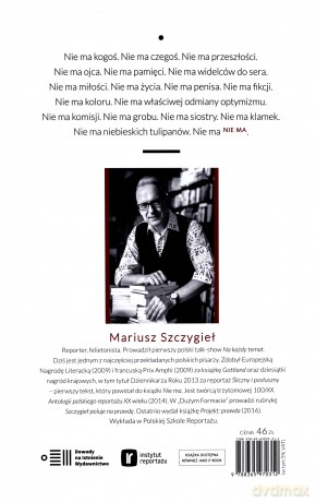 Nie Ma - Mariusz Szczygieł [KSIĄŻKA]