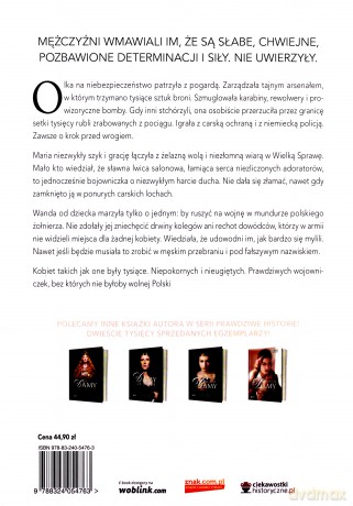 Niepokorne Damy Kobiety Które Wywalczyły Niepodległą Polskę Prawdziwe Historie - Kamil Janicki [KSIĄŻKA]