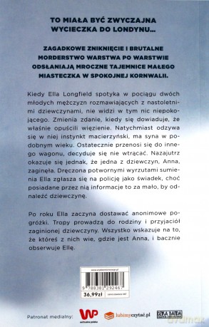 Obserwuję Cię - Teresa Driscoll [KSIĄŻKA]