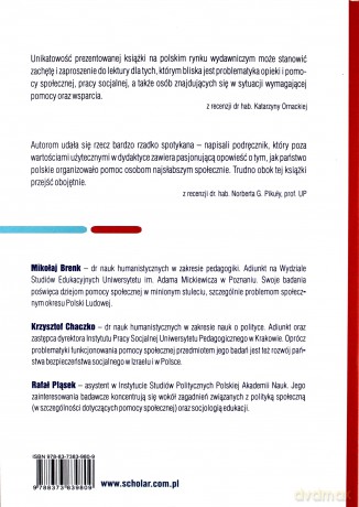 Organizacja Pomocy Społecznej w Polsce 1918-2018. Podręcznik Akademicki - Mikołaj Brenk, Krzysztof Chaczko, Rafał Pląsek [KSIĄŻKA]