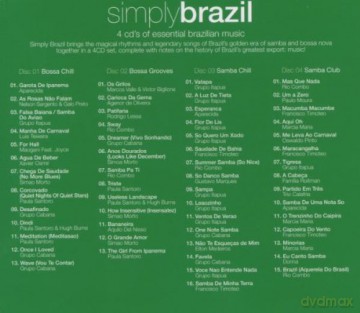 Various Artists: Simply Brazil [4CD]