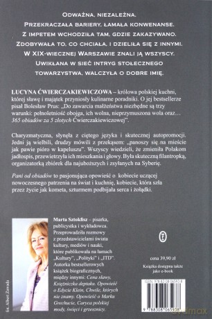 Pani Od Obiadów Lucyna Ćwierczakiewiczowa Historia Życia - Marta Sztokfisz [KSIĄŻKA]