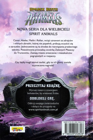 Pazur Żbika Spirit Animals Upadek Bestii (Tom 6) - Varian Johnson [KSIĄŻKA]
