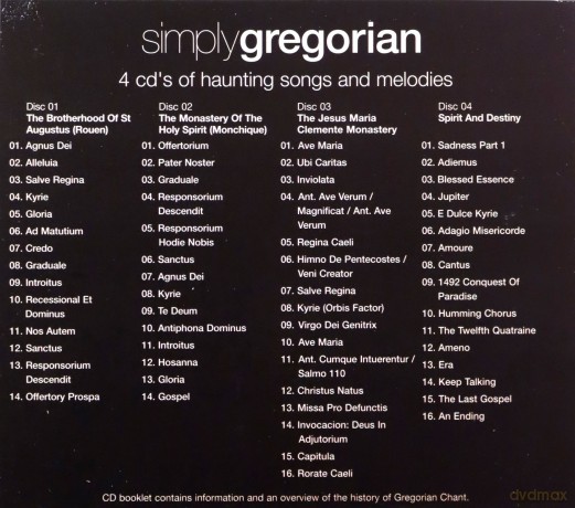 Simply Gregorian [4CD]