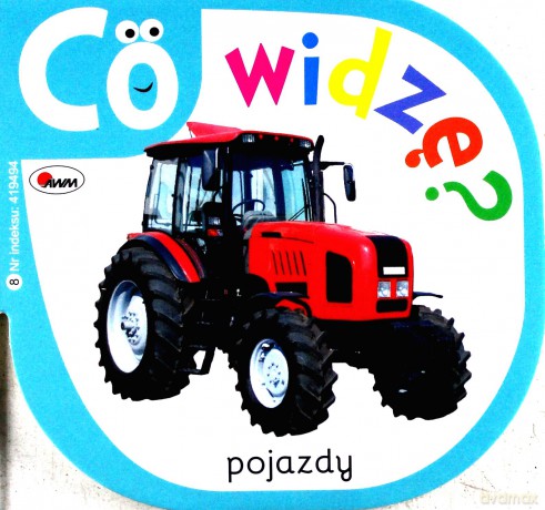 Pojazdy Co Widzę - Piotr Kozera [KSIĄŻKA]